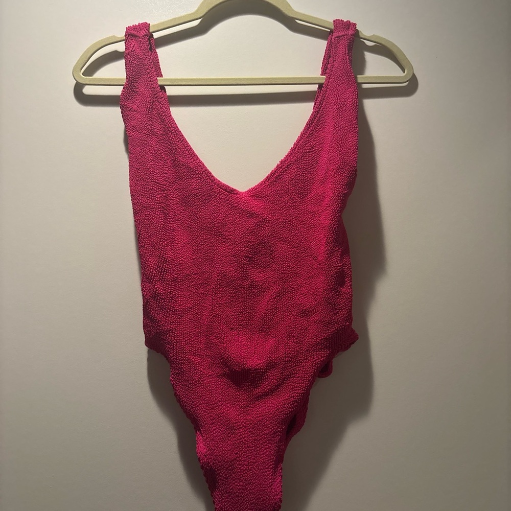 Youswim Eva Fuchsia Textured Swimsuit